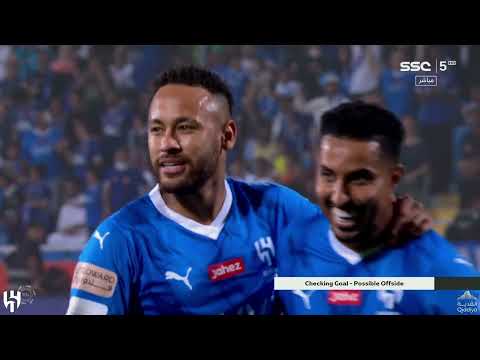 الظهور الأول لنيمـار.. هُنـا جميع لمساته 💙
