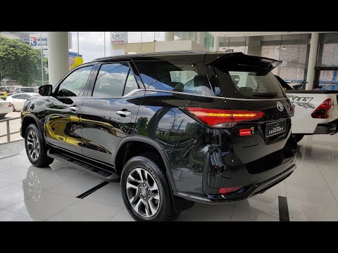2022 Toyota Fortuner Legender Black Color - 3 Row Seats SUV | Interior and Exterior