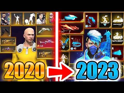 2023😍Free Fire *OLD* vs *NEW* emotional😭Watch the events
