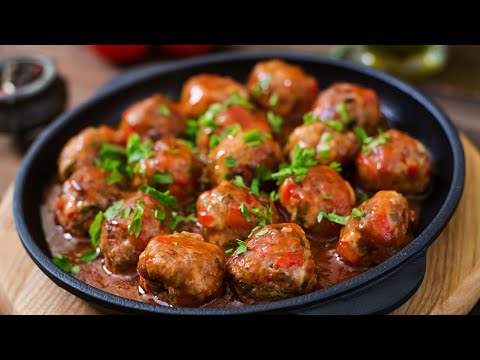 طريقة كرات اللحم المفروم بالبطاطس