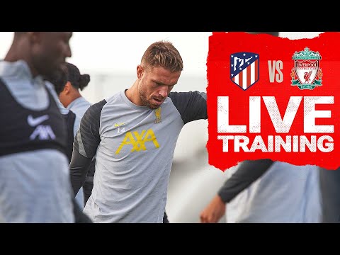 Champions League Training: Reds warm up ahead of Madrid trip | Atletico vs Liverpool