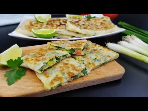 طريقة سهلة وسريعة لعمل المطبق الشهير | وصفة شهية تستحق التجربة | Easy Vegetable Pocket Recipe