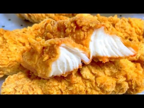 سر ستربس دجاج كنتاكي المقرمش 😎😋