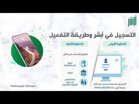 التسجيل في أبشر وطريقة التفعيل | التسجيل في منصة أبشر للأفراد وتفعيل الحساب من أجهزة الخدمة الذاتية|