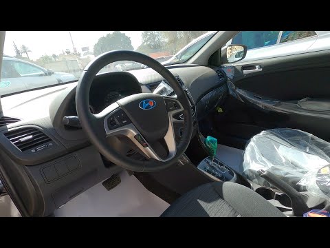 استعراض مواصفات هيونداي اكسنت ار بي 2023 اعلى فئة لون رمادي