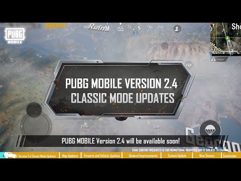 PUBG MOBILE | C4S10 Classic Mode Update Intro Guide Video
