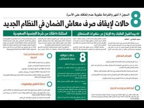 ما هي حالات إيقاف معاش الضمان الاجتماعي المطور الجديد | الكاتب المحترف للخدمات