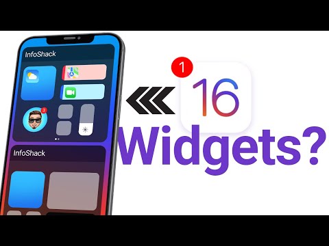 NEW iOS 16 InfoShack Widgets LEAKED?