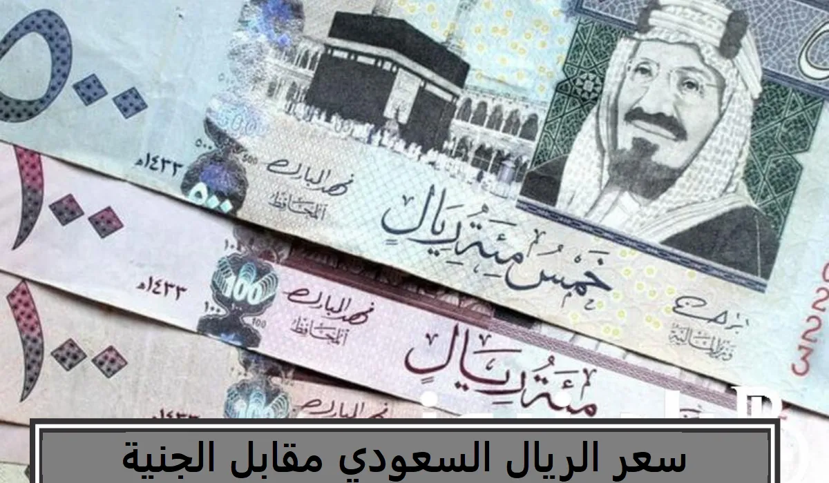 سعر الريال السعودي مقابل الجنية المصري اليوم السبت 13 يناير 2024