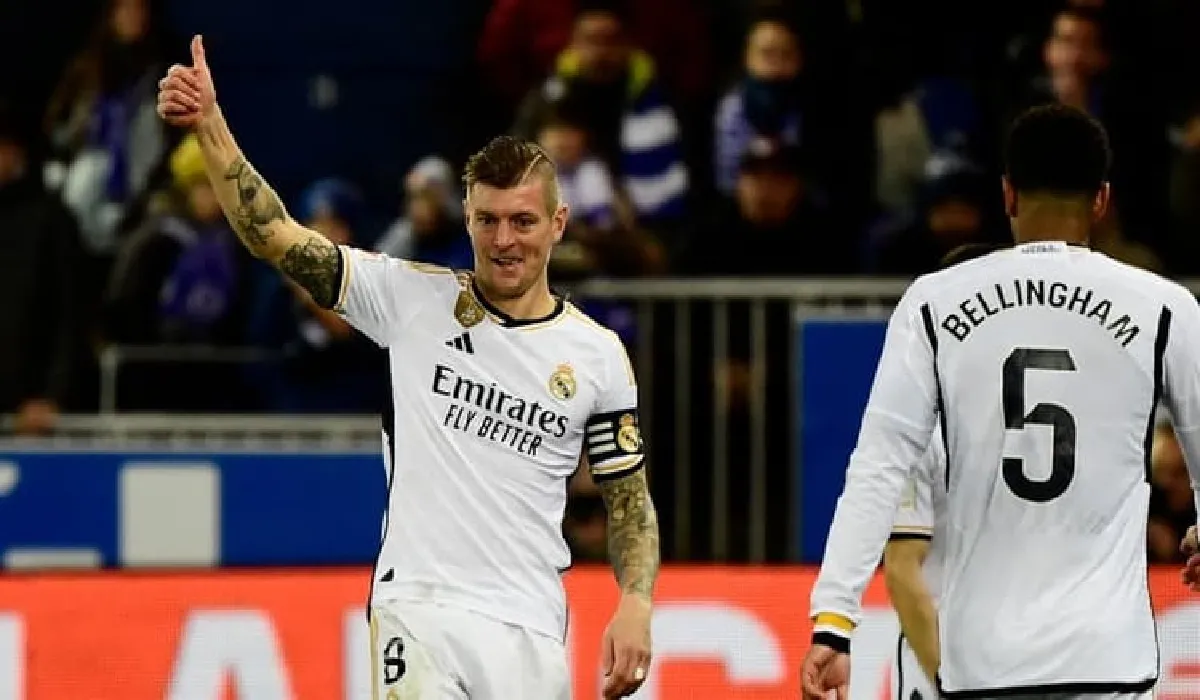 صافرات استهجان من الجماهير ضد لاعب نادي ريال مدريد توني كروس