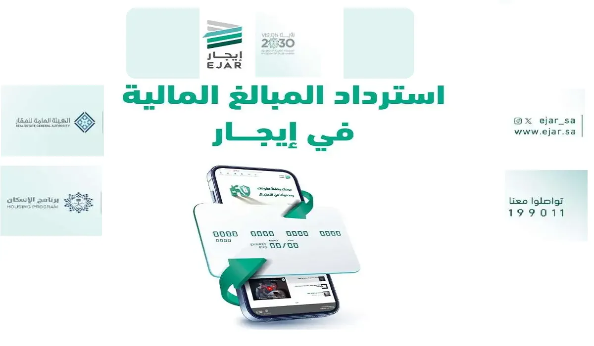 ما هي خطوات استرداد المبالغ المالية عبر منصة إيجار 1445؟