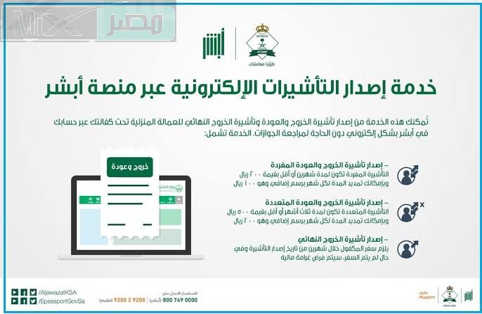 ما هي شروط إصدار تأشيرة خروج وعودة وخطوات التمديد؟ .. وزارة الداخلية تُجيب
