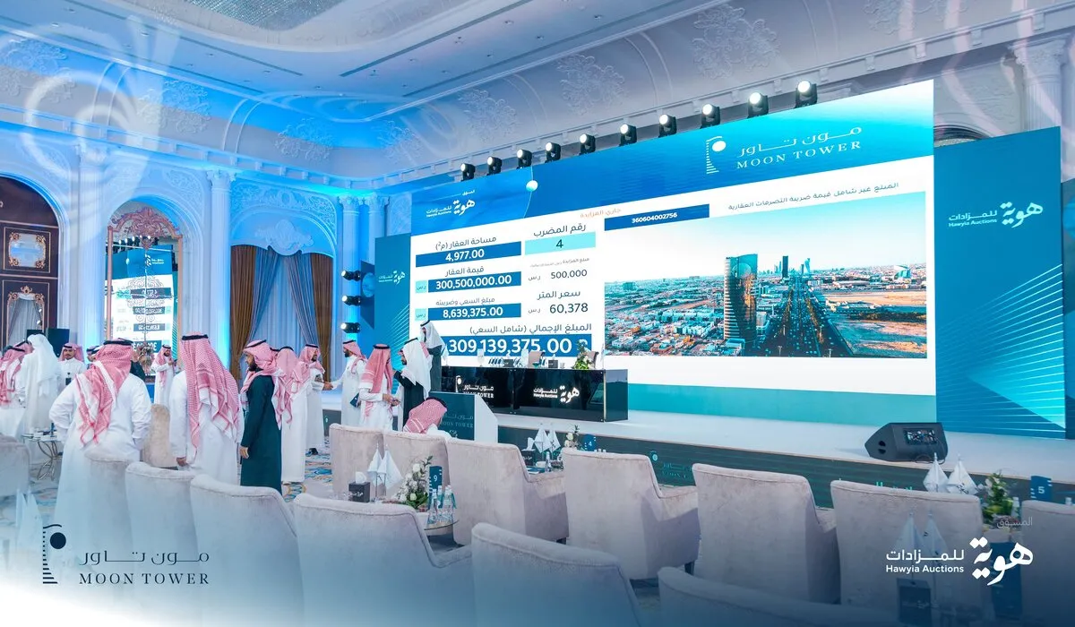 السعودية تعلن تفاصيل بيع برج مون تاور ” برج القمر” على طريق الملك فهد بسعر تخطى الـ 300 مليون ريال