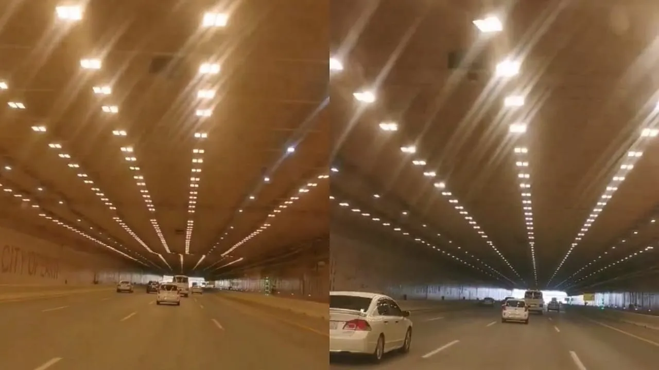 افتتاح نفق الدرعية الرابط بين الدائري الغربي والدائري الشمالي في مدينة الرياض