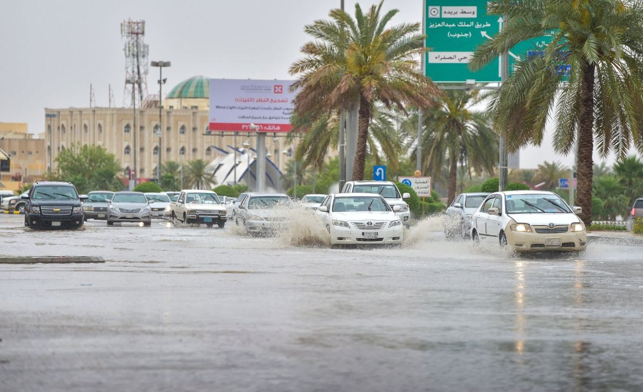 الأرصاد تعلن عن حالة الطقس الان أمطار  ورياح على هذه المناطق