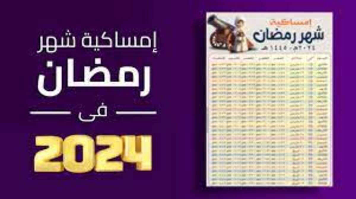 موعد الافطار اليوم فى مصر إمساكية الشهر الكريم