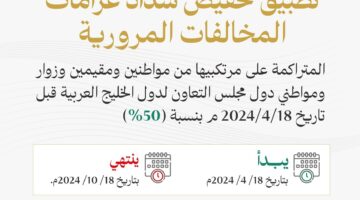 هل يوجد زيادة في تخفيض المخالفات المرورية؟ المرور السعودي يوضح