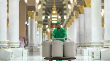 شؤون المسجد النبوي تكشف كيفية التأكد من سلامة ماء زمزم بمعدل 300 طن يومياً