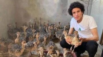 وفاة يوسف مربي النعام.. الشاب الذي ألهم الكثيرين بمثابرته وإنجازاته