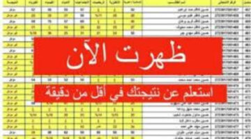 الآن صدرت نتائج السادس الابتدائي 2024 دهوك الدور الأول عبر موقع نتائجنا results.mlazemna.com