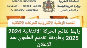 وزارة التربية الوطنية تعلن نتائج الحركة الانتقالية الثانوي التأهيلي عبر موقعها الإلكتروني