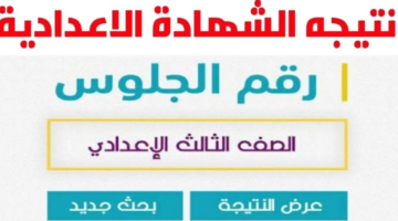 التربية والتعليم توضح آلية الاستعلام عن نتيجه الصف الثالث الاعدادي الترم الثاني