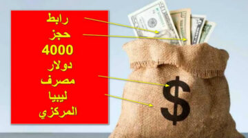 ما هو رابط منصة حجز 4000 دولار من مصرف ليبيا المركزي وشروط حجز العملات الأجنبية؟