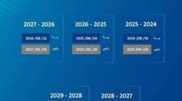 رسميا ول 5 أعوام مجلس الوزراء يوافق على الإطار الزمني العام للتقويم الدراسي