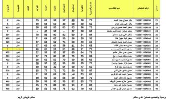 النتائج في التدقيق النهائي.. رابط تحميل كشوف نتائج الثالث المتوسط الدور الأول 2024 وزارة التربية العراقية
