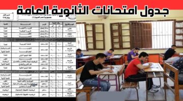 قبل انطلاق امتحانات الثانوية العامة بأيام.. نذكر جدول الاختبارات وأول أيام امتحانات المواد غير المضافة