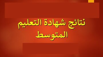 رابط الاستعلام عن نتائج التعليم المتوسط عام 2024 الدور الأول لكافة الولايات عبر وزارة التربية الجزائرية