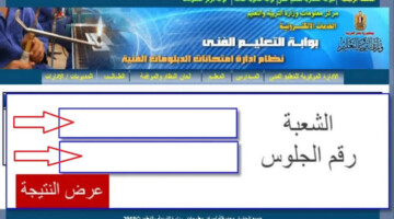 رسمياً.. رابط نتيجة الدبلومات الفنية 2024 برقم الجلوس عبر بوابة التعليم الفني