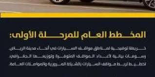 أمانة الرياض تعلن إطلاق المرحلة الأولى من مشروع مواقف الرياض
