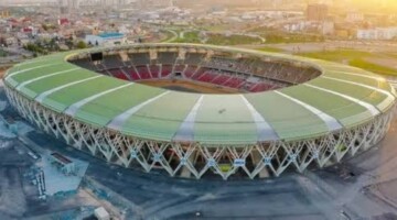 ملعب ميلود هدفي يشتعل بحرارة مواجهة الخضر وغينيا الاستوائية 2024
