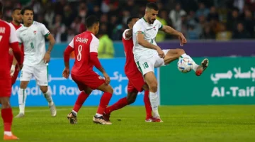 مجانًا بدون تشفير.. القنوات الناقلة لمباراة العراق وعمان في تصفيات كأس العالم 2026 وتشكيلة الفريقين