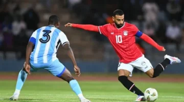 تصفيات كاس امم افريقيا مصر تتألق برباعية أمام بوتسوانا لصلاح وتريزيجيه