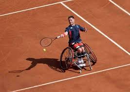 منصة جوجل تحتفل بإطلاق منصة تنس الكراسي المتحركة البارالمبية wheelchair tennis paralympics