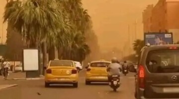 عاصفة رملية مراكش سبتمبر 2024 .. مشاهد مثيرة للسماء الصفراء و تأثيرات قوية على السكان