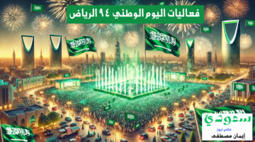 فعاليات اليوم الوطني 94 الرياض جميع الأنشطة ومواقعها وأبرز مظاهر الاحتفال
