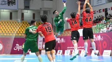 الأخضر يستعد موعد مباراة المنتخب السعودي وكوريا لكرة اليد في ختام بطولة آسيا
