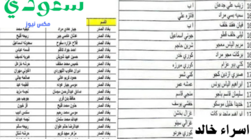 “وزارة العمل” توضح خطوات الاستعلام عن اسماء المشمولين بالرعاية الاجتماعية العراق 2024