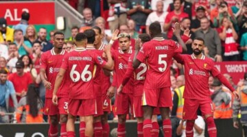 تشكيلة ليفربول امام برايتون في الدوري الانجليزي 2024 والقنوات الناقلة
