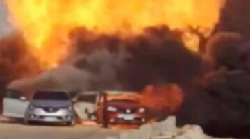 انفجار خط غاز رئيسي في مصر يتسبب في ضحايا وخسائر فادحة!