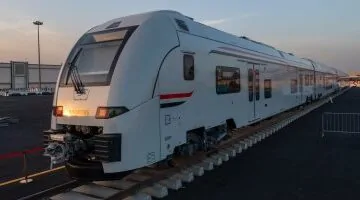 شاهد جمال محطة القطار الكهربائي السريع في العاصمة الإدارية.. رحلة من العين السخنة إلى العلمين