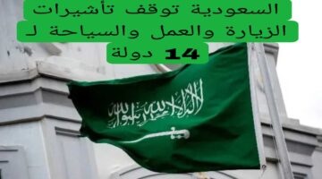 السعودية تعلق تأشيرات الزيارة والعمل والسياحة لـ14 دولة تشمل 8 عربية.. هل الإيقاف دائم؟