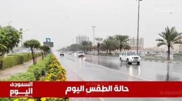 يسيطر طقس حار شديد مع رياح نشطة على المنطقة