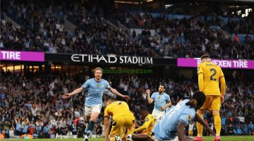 دي بروين يتألق ويقود مانشستر سيتي لفوز قوي على ولفرهامبتون