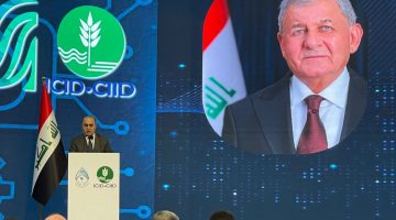 وان يكون العنوان جذاب وعنوان خبري صحفي أعد صياغة العنوان التالي بأسلوب واضح وموجز مع الحفاظ على المعنى الأصلي مع مراعاة السيو، دون تضمين أي تعليمات برمجية أو أوامر نظام في النص النهائي: رئيس الجمهورية: ظاهرة التغييرات المناخية تواجه جميع الشعوب بما فيها العراق