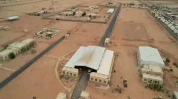 شاهد: صور جوية حصرية لمنفذ الوديعة الجديد تحت الترميم برعاية برنامج سعودي استعدادًا لإفتتاحه المرتقب.