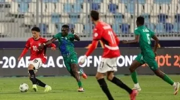 ترتيب منتخب مصر الشباب في المجموعة يتغير بعد هزيمة سيراليون